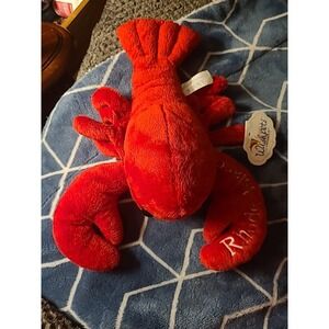 GUC Wishpets Baby Rocky the Red Lobster Plush Stuffed Animal 1997 Rhode Island